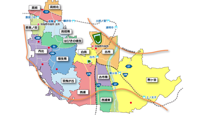 地図・住所から探す